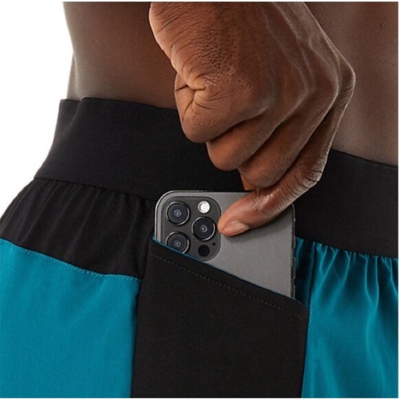 ASICS Mixer Shorts Men’s Size Medium 9” Fitness Activewear NWT $45 running - Picture 6 of 10